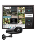 Outdoor digital video security system