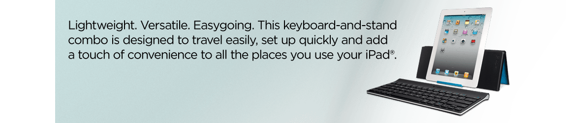 Logitech® Tablet Keyboard for iPad