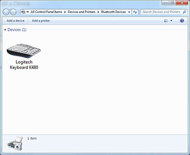 Clavier bluetooth apple clignote