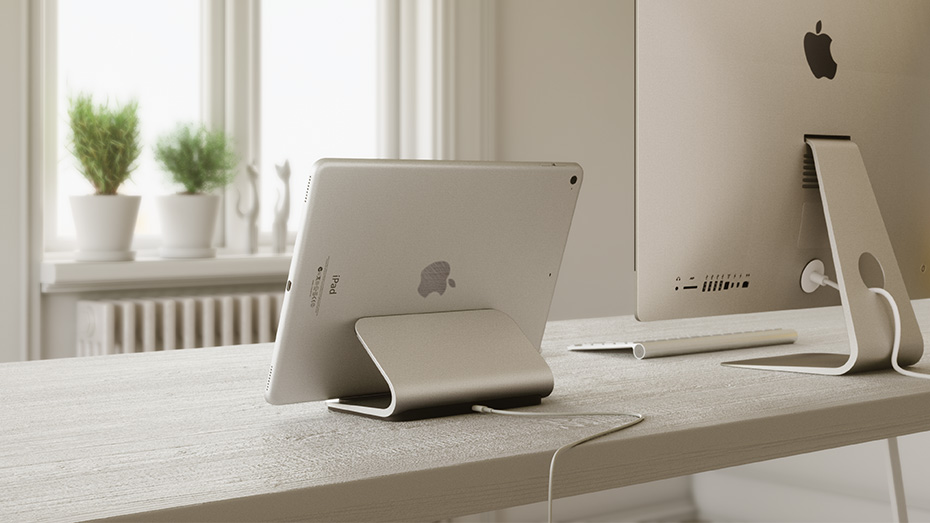 Support pour iPad et dock de charge pour iPad Pro Logitech Base
