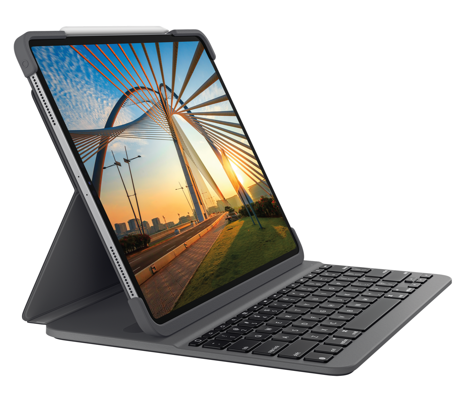 Logitech Slim Folio Pro Etui Clavier Pour Ipad Pro